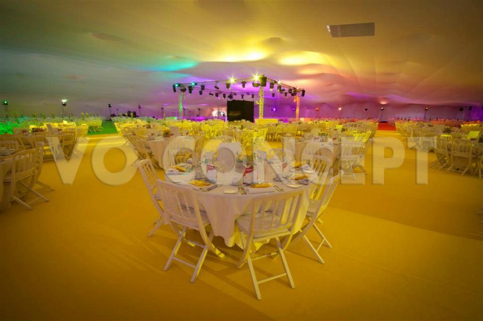 Décoration de tables de mariage